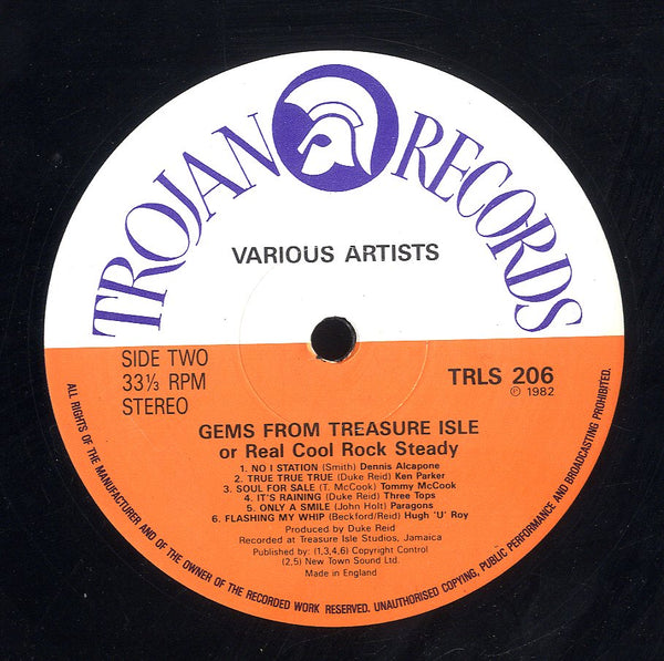 V. A. ALTON ELLIS, MELODIANS, PARAGONS [Gems From Treasure Isle Or Real Cool Rock Steady]