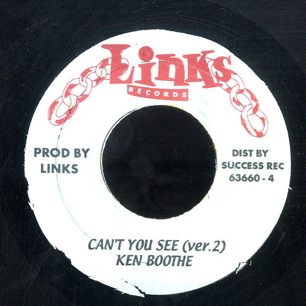 KEN BOOTHE [Can't You See Ver. 1 / Ver.2(Stop Cut)]