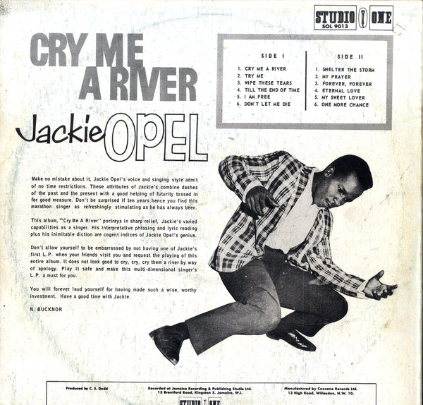 JACKIE OPEL [Cry Me A River]