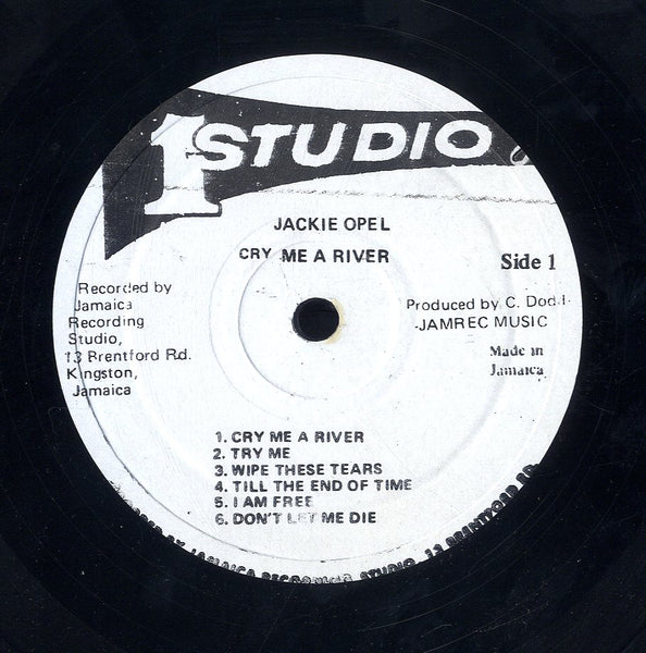 JACKIE OPEL [Cry Me A River]