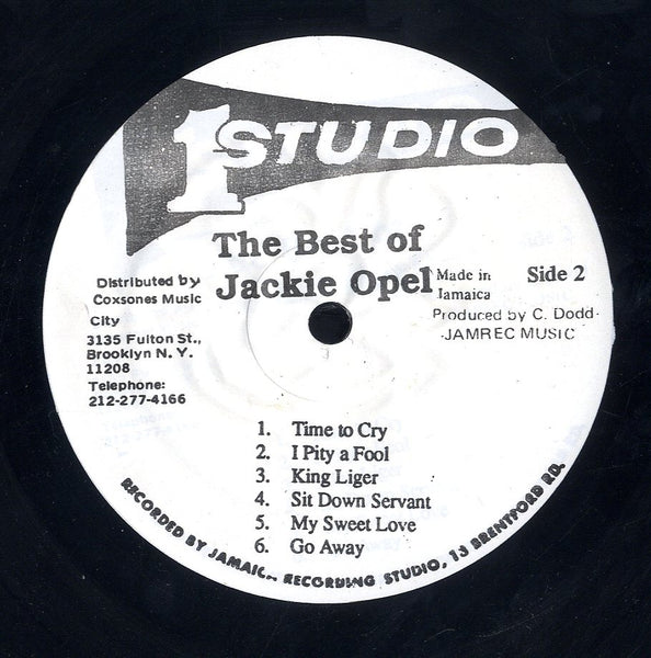 JACKIE OPEL [The Best Of Jackie Opel]