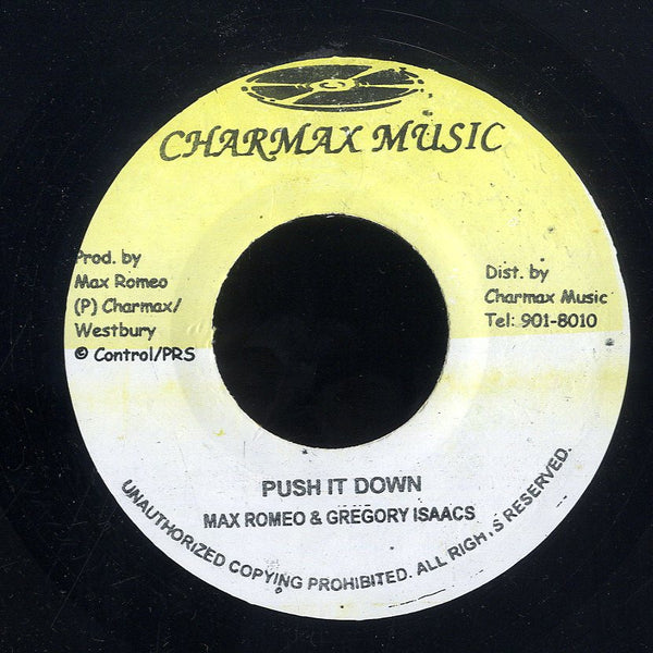 MAX ROMEO / MAX ROMEO & GREGORY ISAACS [My Jamaican Collie / Push It Down]