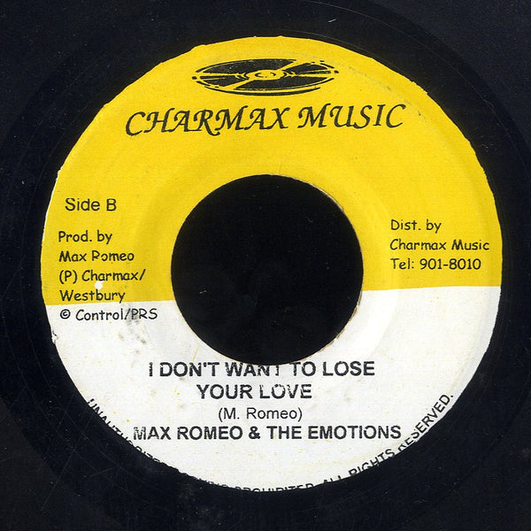 MAX ROMEO & EMOTIONS [I'll Buy You A Rainbow / I Don't Want To Lose Your Love]