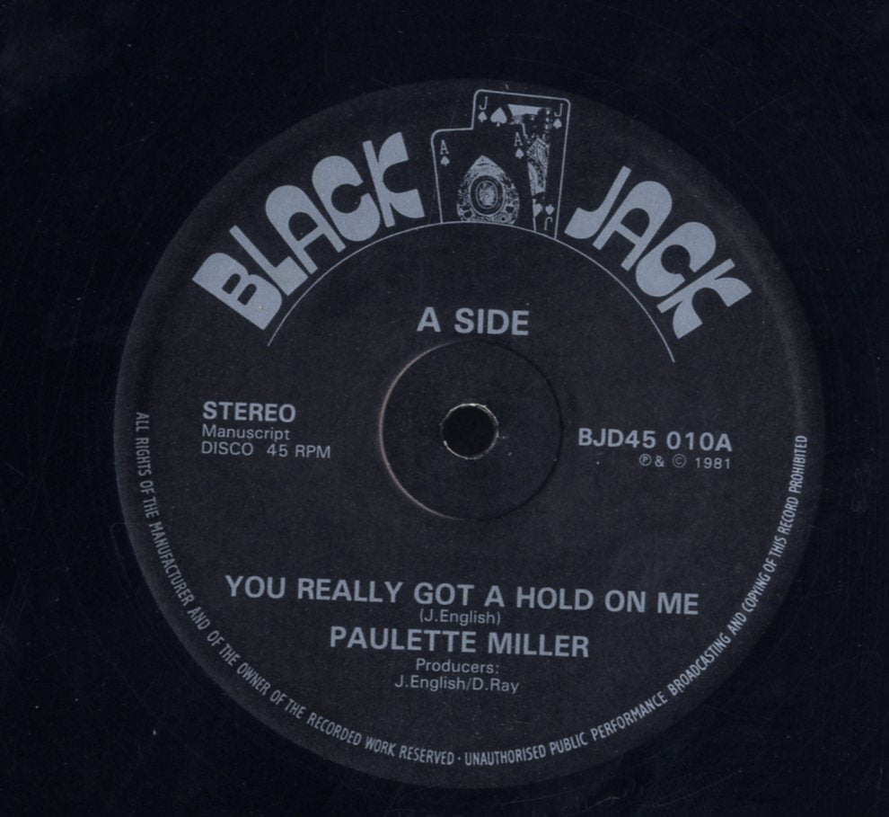 PAULETTE MILLER [You Really Got A Hold On Me]