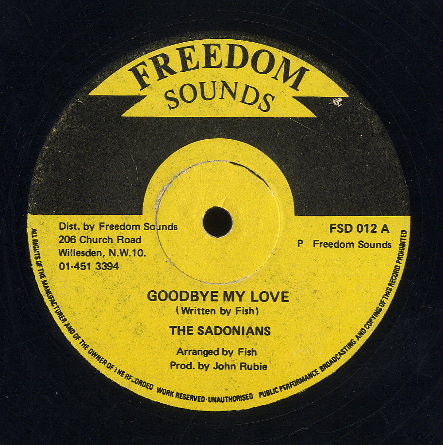 THE SADONIANS [Goodbye My Love ]