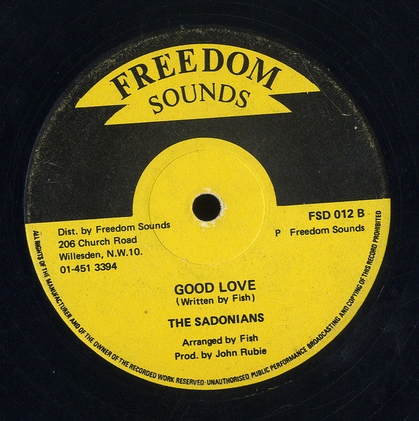 THE SADONIANS [Goodbye My Love ]