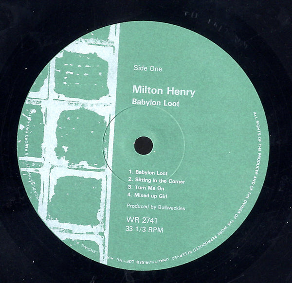 MILTON HENRY [Babylon Loot]
