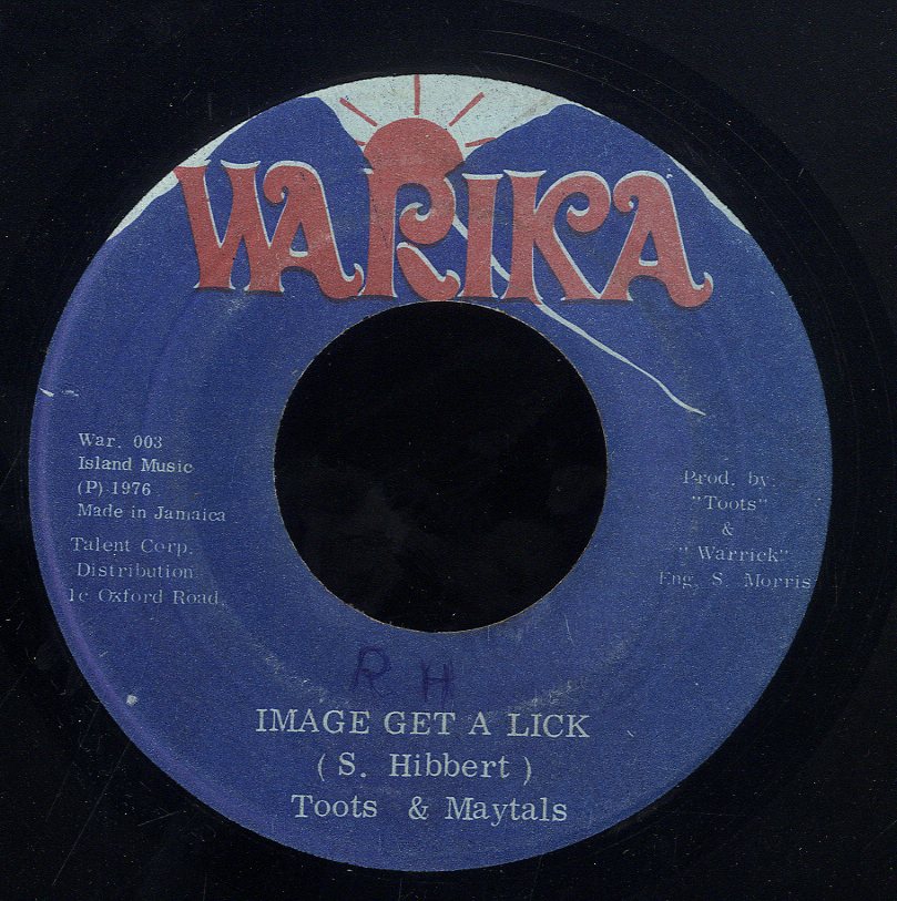 TOOTS & THE MAYTALS [Image Get A Lick ]