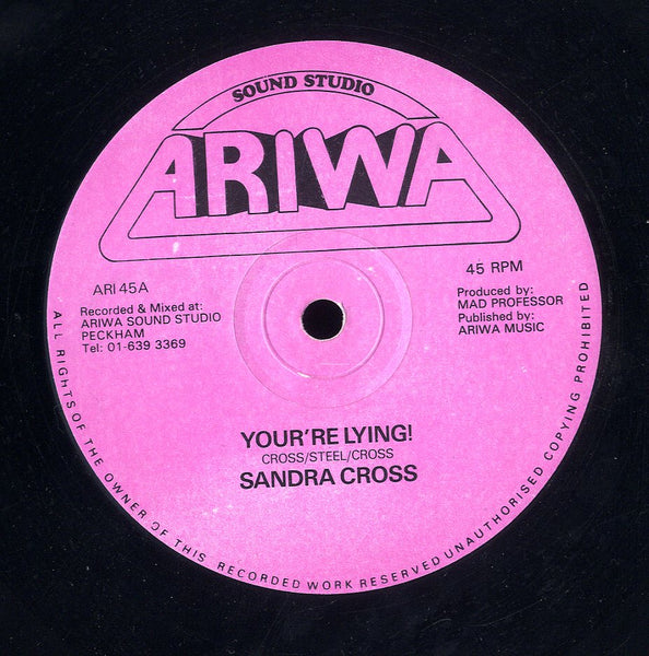 SANDRA CROSS / MAD PROFESSOR [You're Lying / Banana Republic]