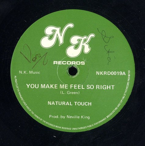 NATURAL TOUCH [You Make Me Feel So Right / I Don't Want To Be Alone ]