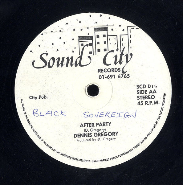 DENNIS GREGORY [Tonite I'm Staying Here With You / After Party]