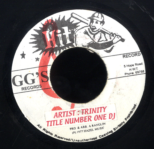 GREGORY ISAACS / TRINITY [My Number One / Number One Dj]