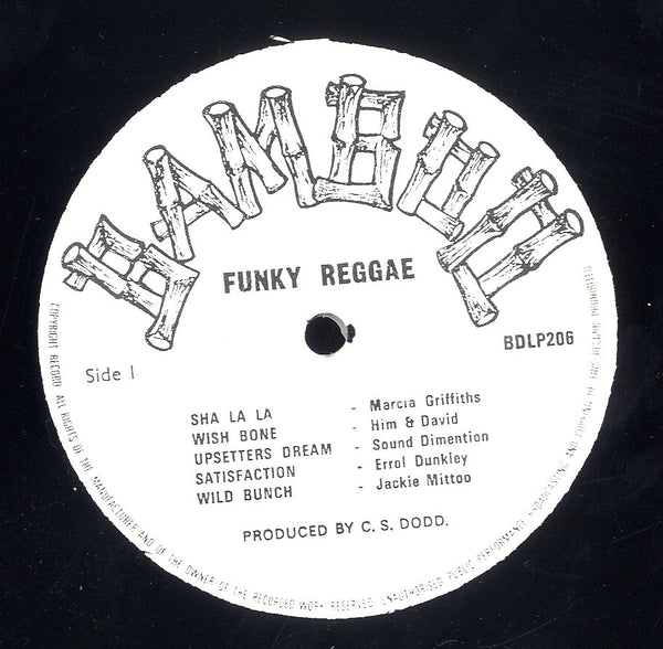 V.A. M GRIFFITHS .E DUNKLEY. L WILLIAMS. J.MITTOO.ETC.. [Funky Reggae]