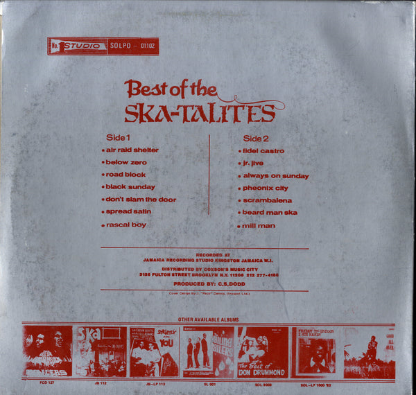 SKATALITES [Best Of The Skatalites]