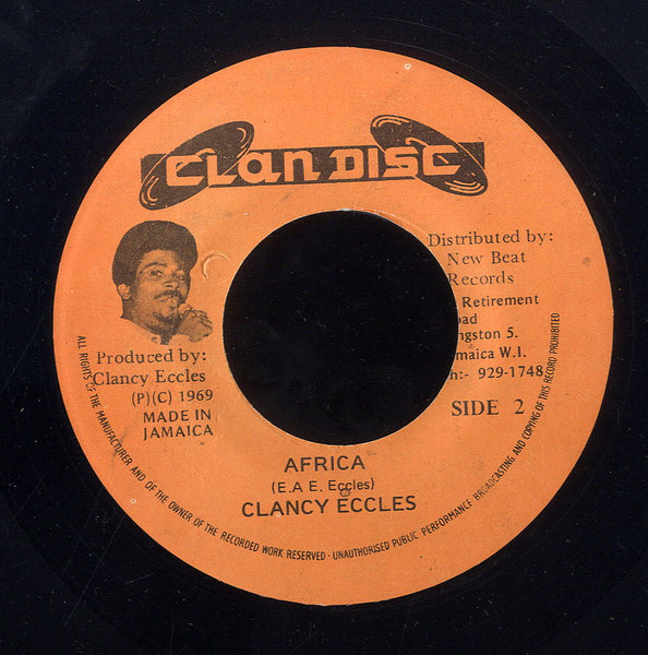 THE DYNAMITES / CLANCY ECCLES [Mr. Midnight / Africa ]