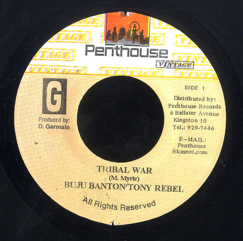 BRIAN, TONY GOLD, BUJU BANTON, TONY REBEL & TERRY GANZIE [Tribal War]