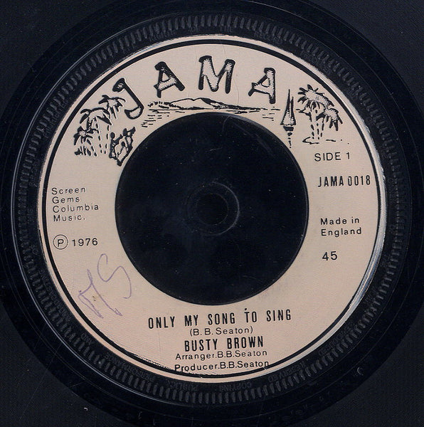 BUSTY BROWN [Only My Song To Sing]