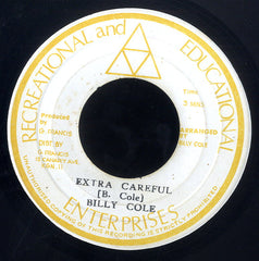 BILLY COLE / DAVIS & CROOKS  [Extra Careful / Bump All Night ]