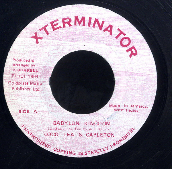 COCOA TEA & CAPLETON [Babylon Kingdom]