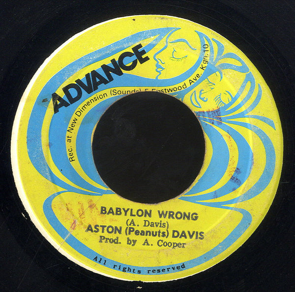 ASTON 'PEANUTS' DAVIS [Jailhouse Yodel /Babylon Wrong ]
