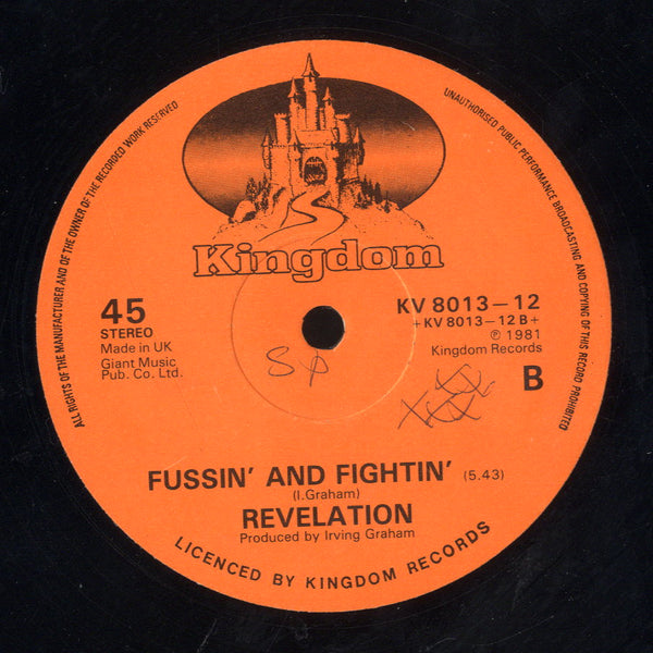 REVELATION [Tonight / Fussin' And Fightin']