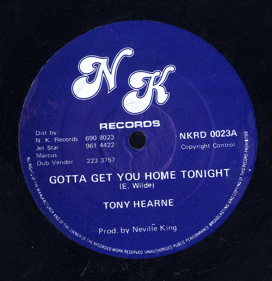 TONY HEARINE [Gotta Get You Home Tonight]