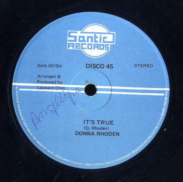 DONNA RHODEN [It's True]