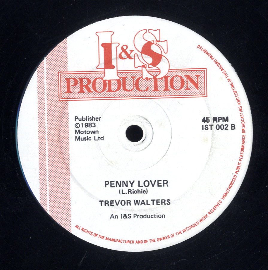 TREVOR WALTERS [Stuck On You / Penny Lover]