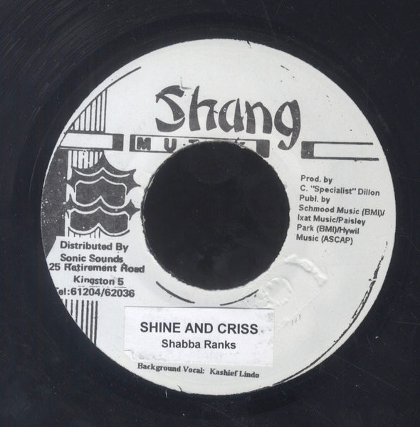 SHABBA RANKS [Shine & Criss]