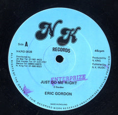 ERIC GORDON [Just Do Me Right]