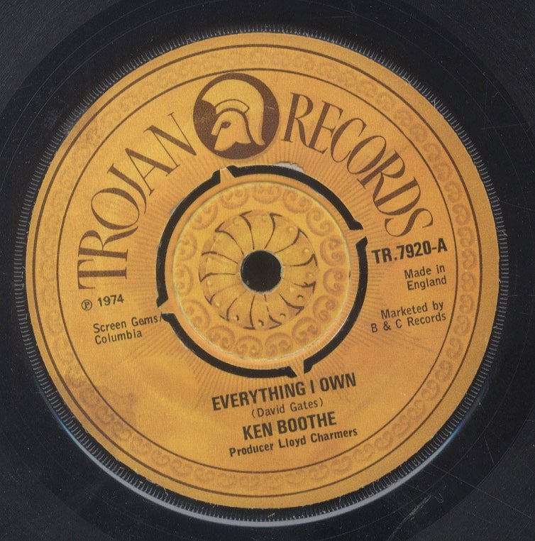 KEN BOOTHE [Everything I Own / Drum Song]