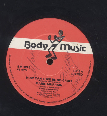 MARIE MURRAIN / LEE (SOOTY) [How Can Love Be So Cruel / Cruel Version]