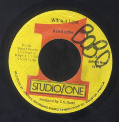 KEN BOOTHE [Without Love / Version]