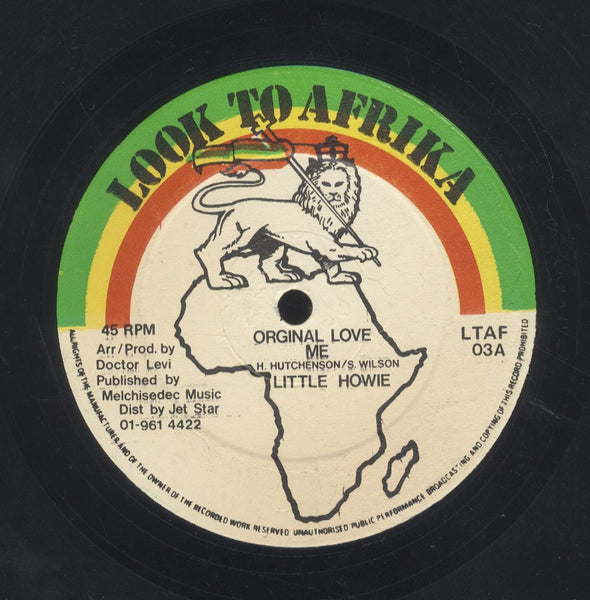 EARL ANTHONY / LITTLE HOWIE [Sensi Man Rock / Original Love Me]