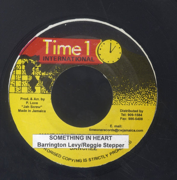 BARRINGTON LEVY & REGGIE STEPPER [Something In My Heart ]