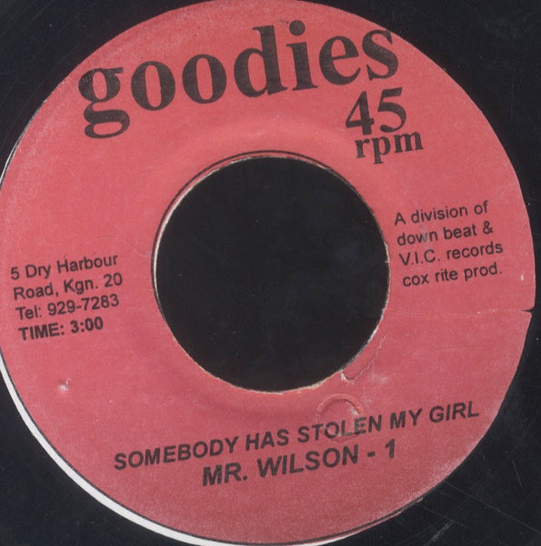 MR WILSON ( DELROY WILSON ) [Somebody Has Stolen My Girl 1/ 2]