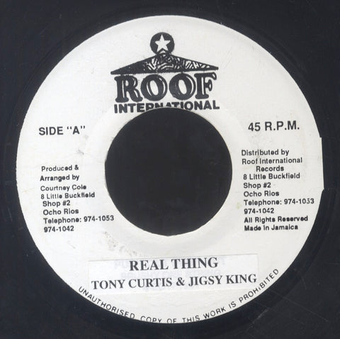 JIGSY KING & TONY CURTIS  [Real Thing / Version]