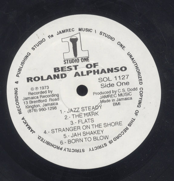 ROLANDO ALPHONSO [Best Of Rolando Alphonso]