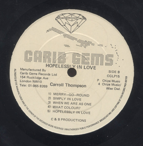 CARROLL THOMPSON [Hopelessly In Love]