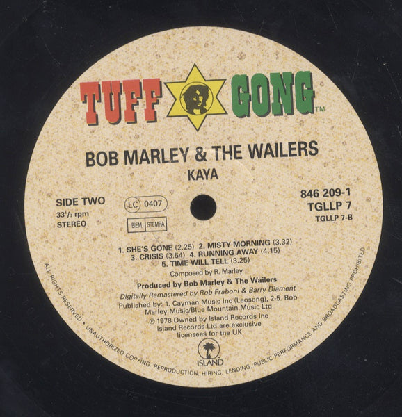 BOB MARLEY & THE WAILERS [Kaya]