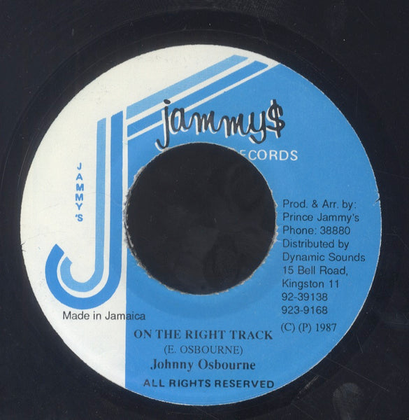 JOHNNY OSBOURNE [On The Right Track]