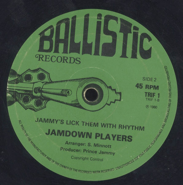 SUGAR MINOTT  / JAMDOWN ROCKERS [Im Not For Sale/ Jammy's Lick Them Rhythm]