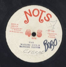 WAILLING SOUL + RANKING TREVOR / WAILING SOULS [War / Jah Give Us Life Don't Feel No Way]