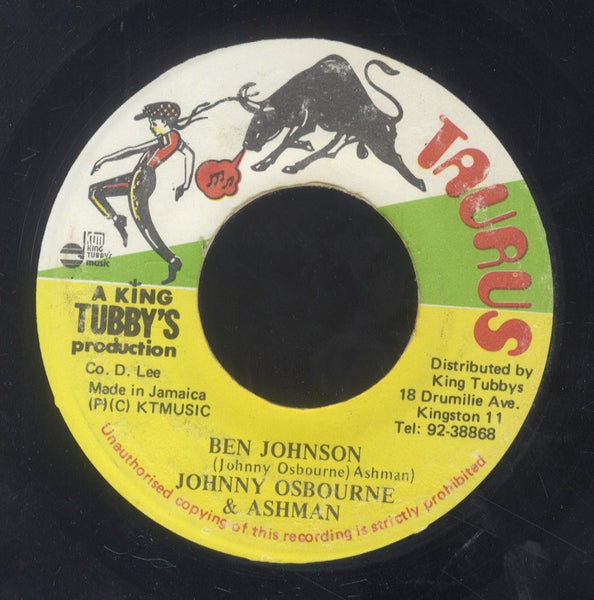 JOHNNY OSBOURNE & ASHMAN [Ben Johnson]