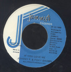 JOHNNY P & FOXY BROWN [If You Love Me]