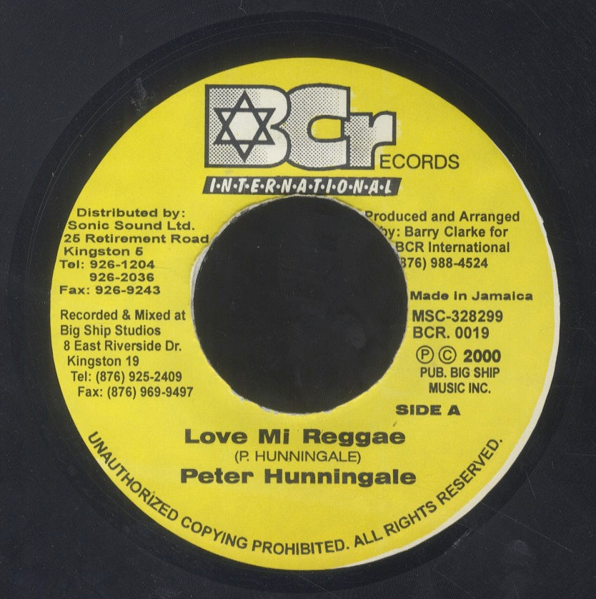 PETER HUNNINGALE / C.OGILVIE [Love Mi Reggae / Intl. Dub Sound]