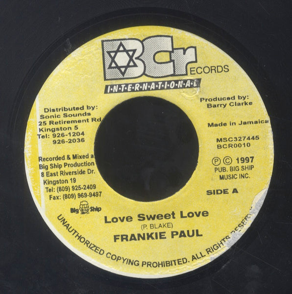 FRABKIE PAUL [Love Sweet Love]