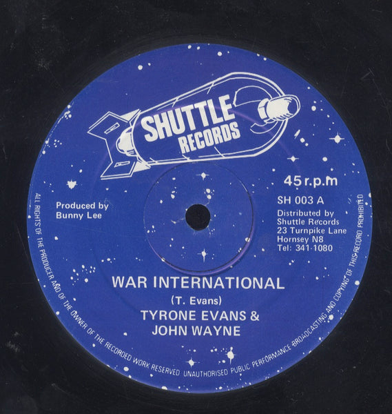 DONNA MITCHELL & JOHN WAYNE / TYRONE EVANS & JOHN WAYNE [Sparkle Of My Eyes / War International]