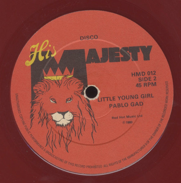 PABLO GAD [Oh Jah / Little Young Girl]
