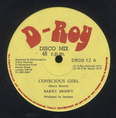 BARRY BROWN [Conscious Girl / School Days]